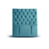 Latam Home - Respaldo Florencia Tela Turquesa 1 1/2 Pza