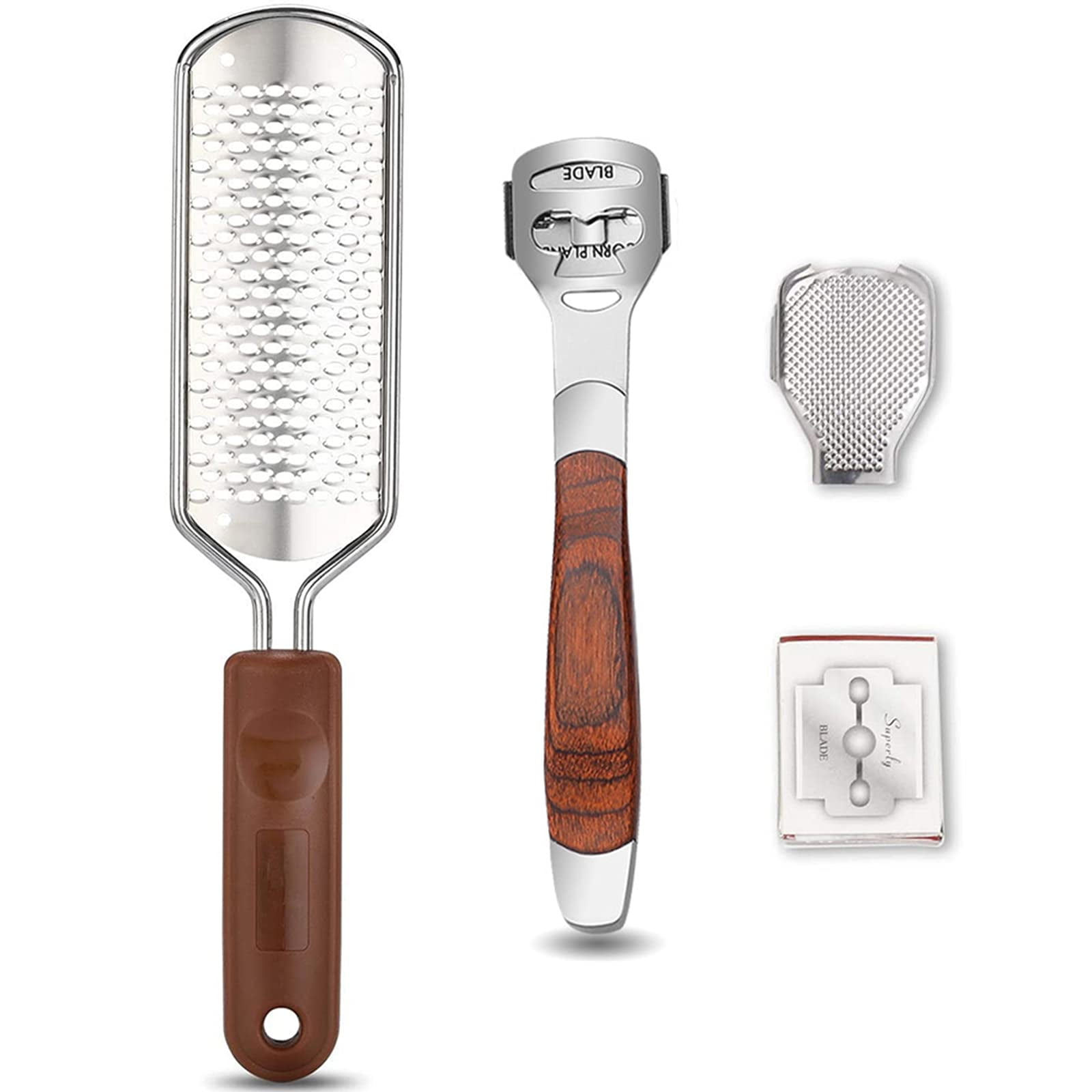 Kit De Pedicura Vusoset Colossal Foot Rasp Quillus Remover