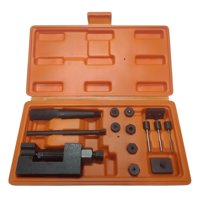 Genérico - Kit Corta Cadena Y Remachadora Para Motocicletas 420 - 530