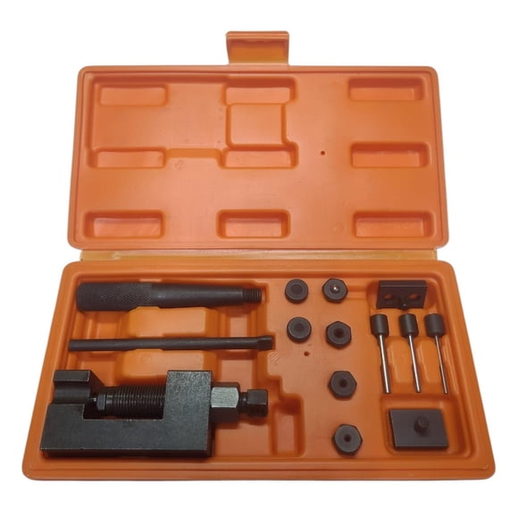 Kit Corta Cadena Y Remachadora Para Motocicletas 420 - 530