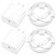 thumbnail image 1 of Cargador rápido MAILESI tipo C de 20 W con USB C a Lightning de 6 pies, 1 of 7