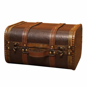 Bothyi - Maleta Vintage Con Asa, Caja Decorativa, Accesorios Para Fotos Para Escaparates.