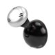thumbnail image 5 of Cubierta Para Botón De Arranque De Coche, Accesorio Decorativo Interior Universal Premium, Metal Plateado, 5 of 5