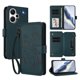 thumbnail image 1 of Funda Cartera Mariposa para [Xiaomi Redmi Note 13 Pro Plus 5G] con Soporte y Cremallera Verde oscuro, 1 of 6