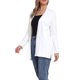 thumbnail image 4 of INSPIRE CHIC Cárdigan abierto para mujer de manga larga, elástico, suave, casual, tejido para otoño e invierno, XS Blanco, 4 of 6