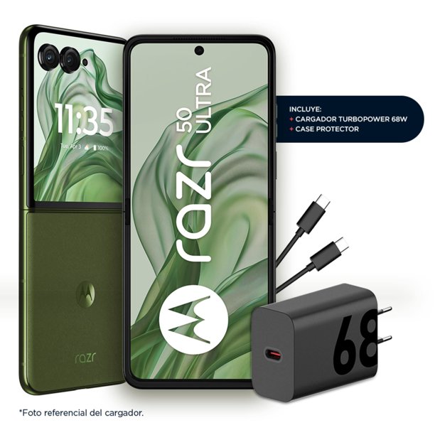 Smartphone Razr 50 Ultra 5G 512GB Verde | Lider