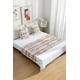 thumbnail image 2 of Piecera De Cama Decorativa Modelo Burbuja Café, 2 of 3