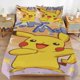 thumbnail image 1 of Pi--chu Bed Duvet Cover Microfiber Bedding Se3D Printed Lightweight3 Piece Comforter Se, 1 of 5