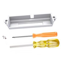 Bothyi - Ranura Para Tarjeta Con Destornillador Pieza De Reparación De Videojuegos Profesional Para N64 Blanco