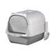 thumbnail image 3 of Caja De Arena Para Gatos Con Capucha Bandeja De Arena Espacio Grande Inodoro Para Gatos Cerrado Y Cubierto Gris, 3 of 4
