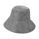 thumbnail image 3 of Gorro De Fieltro Para Sauna, Gorro De Protección Para El Cabello, Diámetro De 6 Pulgadas, Multiusos Para Hombres Y Mujeres, Gris, 3 of 5