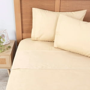 Mashini - Sábana 200 H Super King Crudo