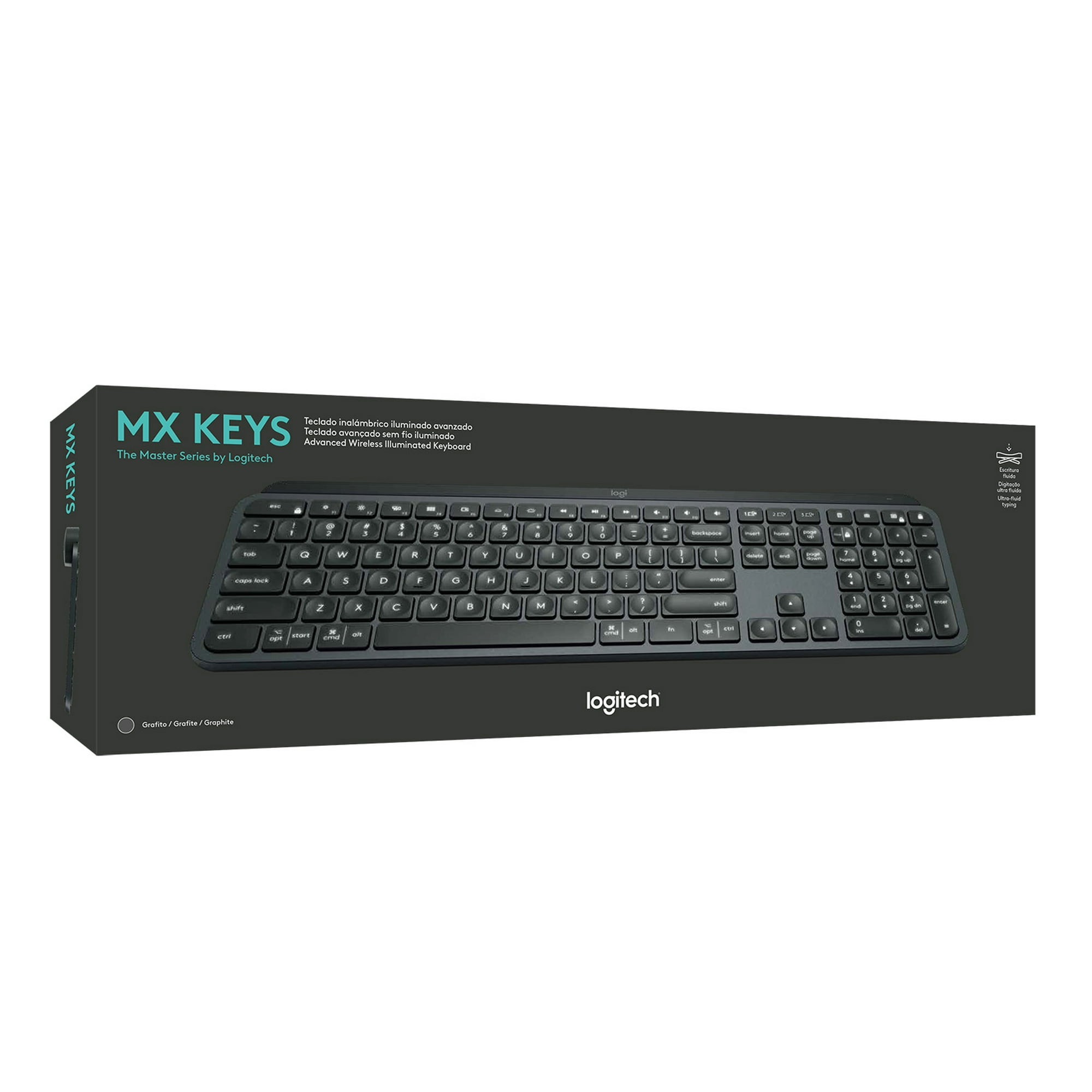 Teclado Logitech Mx Keys S Color Grafito Open Box