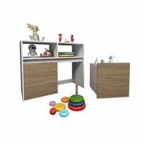 Amv Muebles - Baul Juguetero Mueble Guardado Infantil Con Ruedas