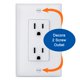 thumbnail image 5 of Cobertura de Tomacorriente Safety Innovations - Pack de 6, Blanco, 5 of 6