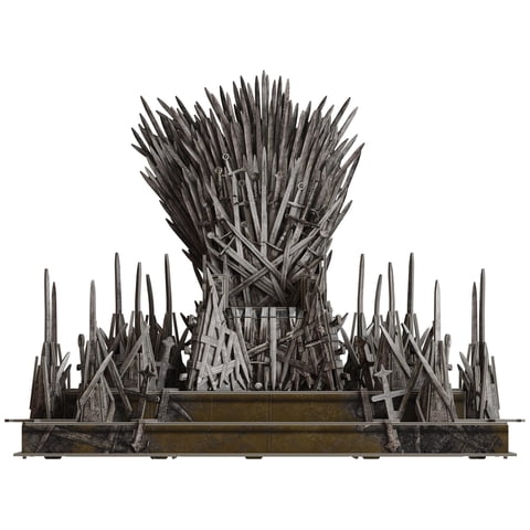 Kit De Modelos 3D Spin Master Games Juego De Tronos Iron Throne