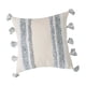 thumbnail image 3 of Throw Pillow Cover Tufted Tassel Skin Friendly Home Decor Rayas Verticales, 3 of 5
