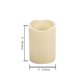 thumbnail image 3 of Velas sin llama CANDLE CHOICE, impermeables para exteriores, 3 x 4 pulgadas, paquete de 2, 3 of 6