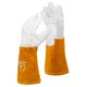 thumbnail image 1 of Guantes de soldadura TOOLIOM Premium Goatskin TIG de 14 pulgadas, tamaño mediano, 1 of 6