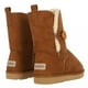 thumbnail image 4 of Bota Bamers Blast Button Leather Caramel - BMWBO000737W2 cafe 37, 4 of 5
