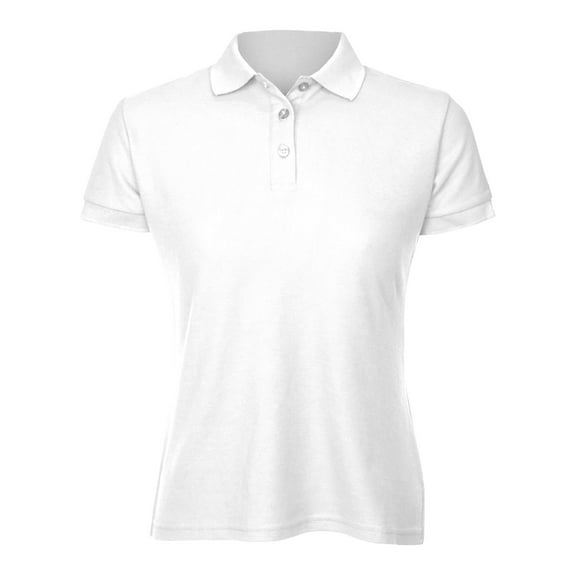 Polera Algodón Pique Manga Corta Mujer
