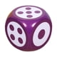 thumbnail image 5 of Dados De Espuma, Material Didáctico, Dados De Puntos De Aprendizaje Para Niños, Niñas, Aula, Violeta, 5 of 5