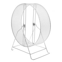 Magideal - Rueda De Hámster Rodillo De Juguete Silencioso Robusto Redondo Diversión Para Jugar Y Correr Con Soporte Rueda Para Correr Hámster Rueda De Ejercicio Diámetro 32Cm