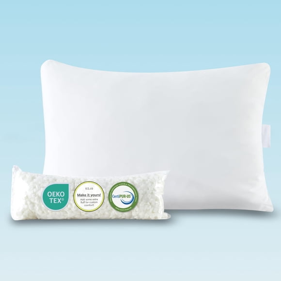 Almohada Sijo Queen de espuma de memoria desmenuzada y refrigeración