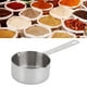 thumbnail image 2 of Cuchara medidora para hornear de acero inoxidable 304, cuchara medidora con báscula, suministros de cocina, 1/4 de taza, 60 ml, 2 of 8