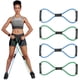 thumbnail image 1 of Bandas de resistencia con asas en forma de 8 - Juego de 4 bandas de ejercicio para estiramiento de brazos y hombros, 1 of 6