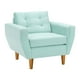 thumbnail image 2 of Sofa Bote 1c Felpa 04 Verde Agua, 2 of 6