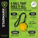 thumbnail image 3 of Pelota para perro Starmark 6 cm DuraFoam con asa – Tamaño mediano, 3 of 6