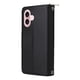 thumbnail image 4 of Funda Cartera con Cremallera y Correa para iPhone 16 Soporte y Tarjetero Negro, 4 of 6
