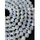 thumbnail image 5 of Cuentas AD Beads 39 cm Redondas de Piedra Lunar Blanca con Destellos Arcoíris, 5 of 8