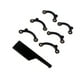 thumbnail image 1 of 6Pcs/Set Beauty Nose Clip Corrector Massage Tool Nose Up Lifting Shaping Clip Clipper Shaper Bridge Straightening No Pain 3 Size, 1 of 3