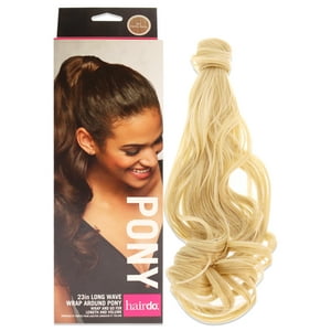 Hairdo - Pony Envolvente Ondulado - Rubio Sueco De Para Mujeres - Extensión De Cabello En Pulgadas