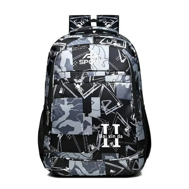Rilibegan Large Travel Bag for Teenagers Schoolbag Female New Fashion Backpack Brand Classic Nylon Computer Casual Backpack Bag