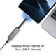 thumbnail image 2 of Adaptador Ethernet TP-Link USB C a Ethernet 2.5G para MacBook, 2 of 7