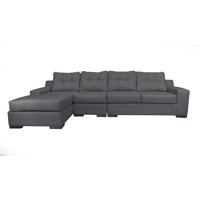 Noelia Hogar - Seccional Moscow Xl Gris