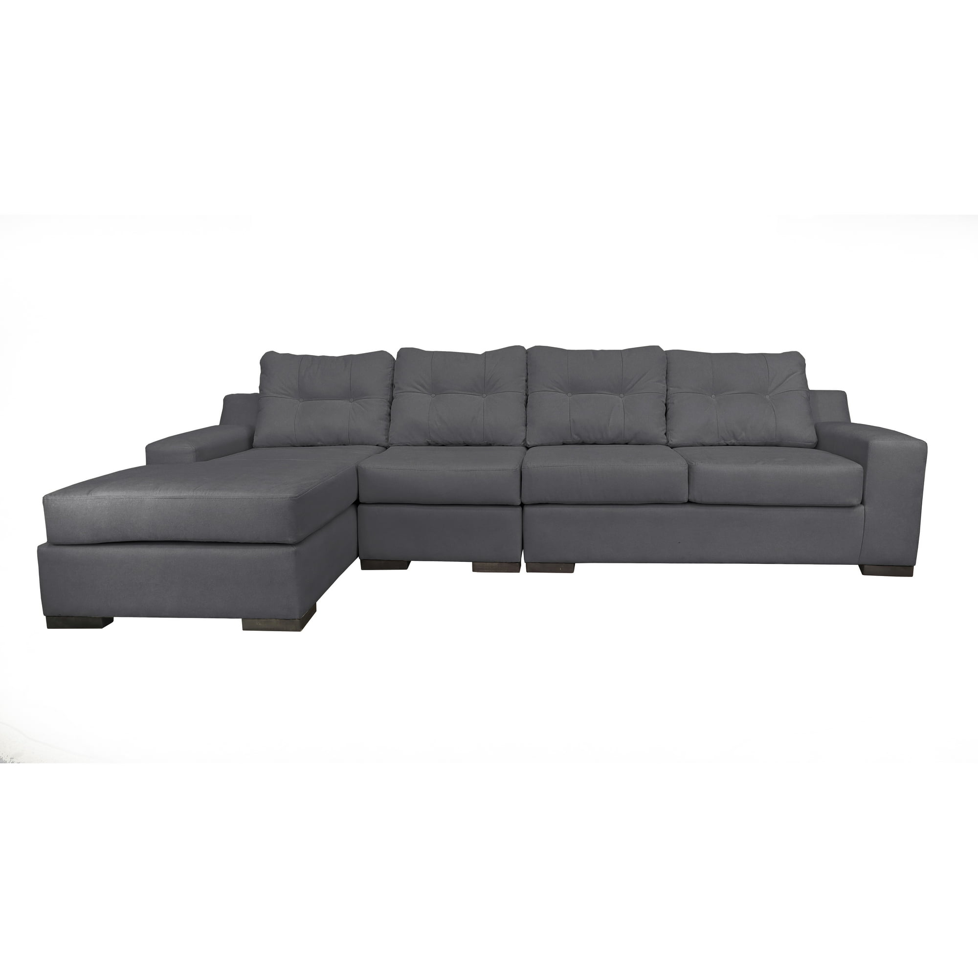 Noelia Hogar - Seccional Moscow Xl Gris