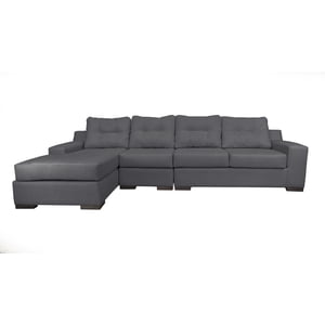 Noelia Hogar - Seccional Moscow Xl Gris