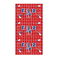 Genérico - Cortina Decorativa Papel 2X1 Metros Diseño Feliz 18