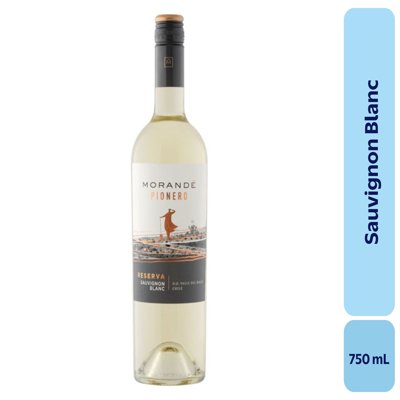 Vino Sauvignon Blanc Botella 750 Ml Morande