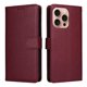 thumbnail image 5 of Funda Cartera para iPhone 16 Pro con Tarjetero, Soporte y Cordón - Protección Rojo, 5 of 6