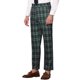 thumbnail image 5 of Pantalones de Hombre INSPIRE CHIC Cuadros de Cintura Media Clásicos de Negocios Pantalones de Vestir a Cuadros 30 Oscuro y Verde, 5 of 6