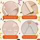thumbnail image 3 of Cartel de crecimiento tiny whisper para pared 180 cm con pegatinas y marcador, 3 of 7