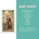 thumbnail image 4 of Tarjeta Sagrada Laminada de San José – San Francis Imports, 4 of 6