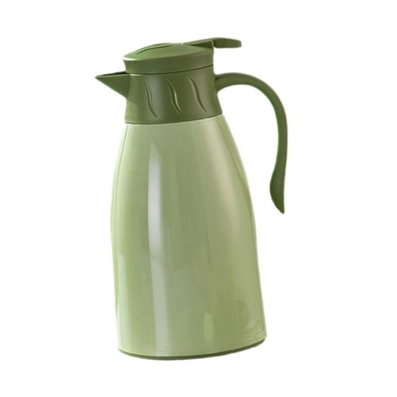 Jarra térmica, termo, bote de agua de 1,6 l, diseño de boquilla en forma de V, botella de té portátil, jarra de agua para sala de estar, Picnic en cas