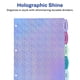 thumbnail image 5 of Juego de 5 pestañas holográficas Dividers Avery Luxe Collection Big Tab, 5 of 6