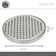 thumbnail image 4 of Bandeja de goteo American Metalcraft redonda de 14 cm de acero inoxidable, 4 of 6
